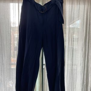 Royal Blue WHBM Crop Pant